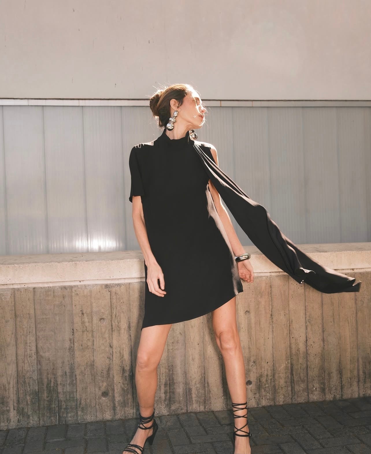 Vestido Juliana Negro Leblog