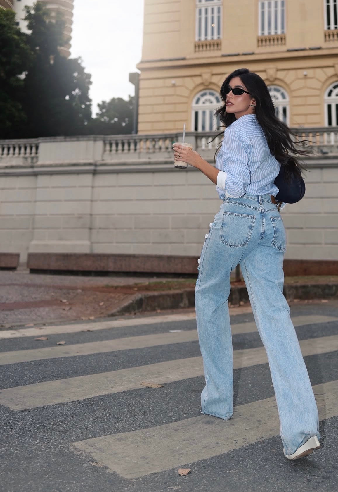 Jeans Jasmin Bordado Leblog