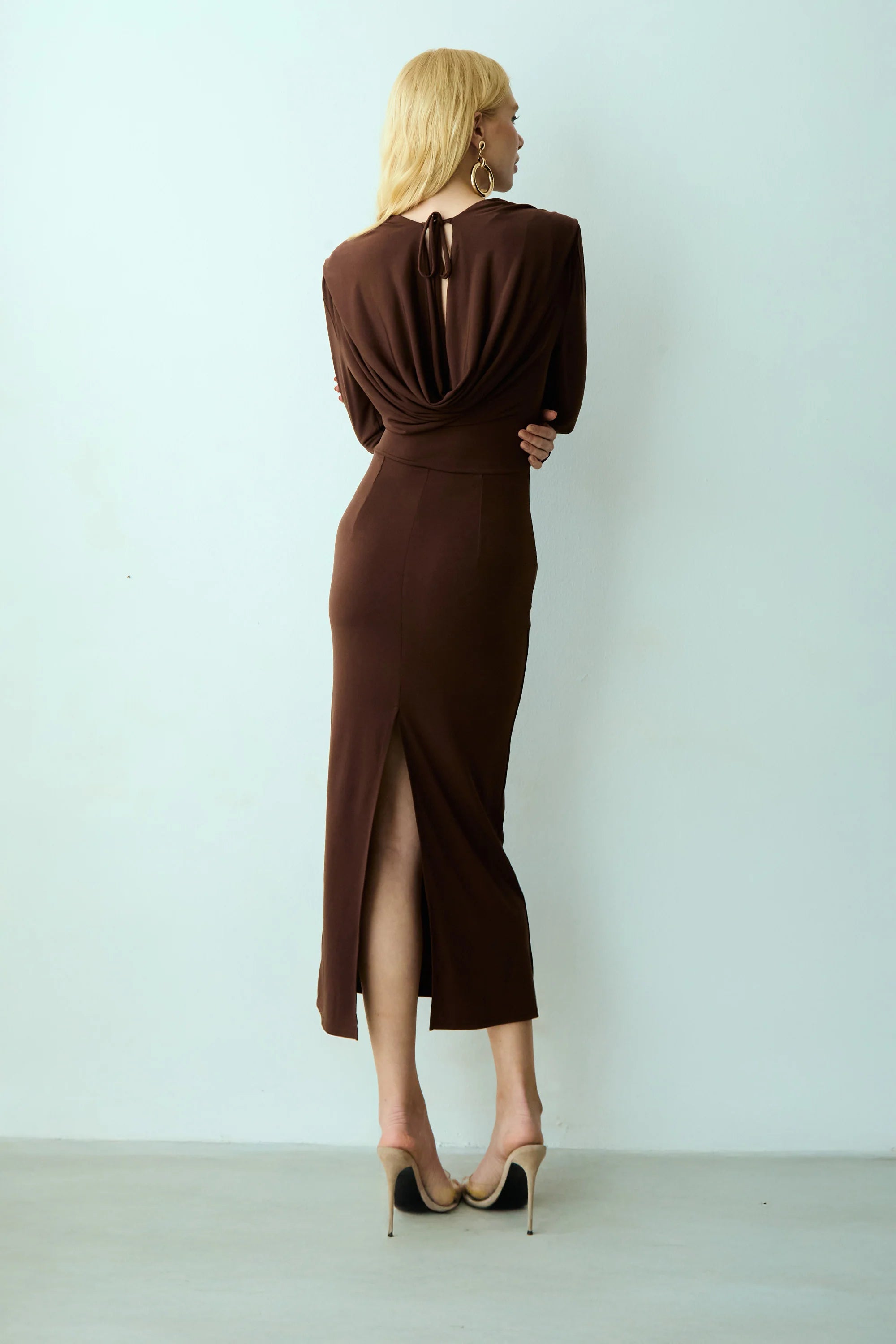 Vestido Marron Zen - 11729