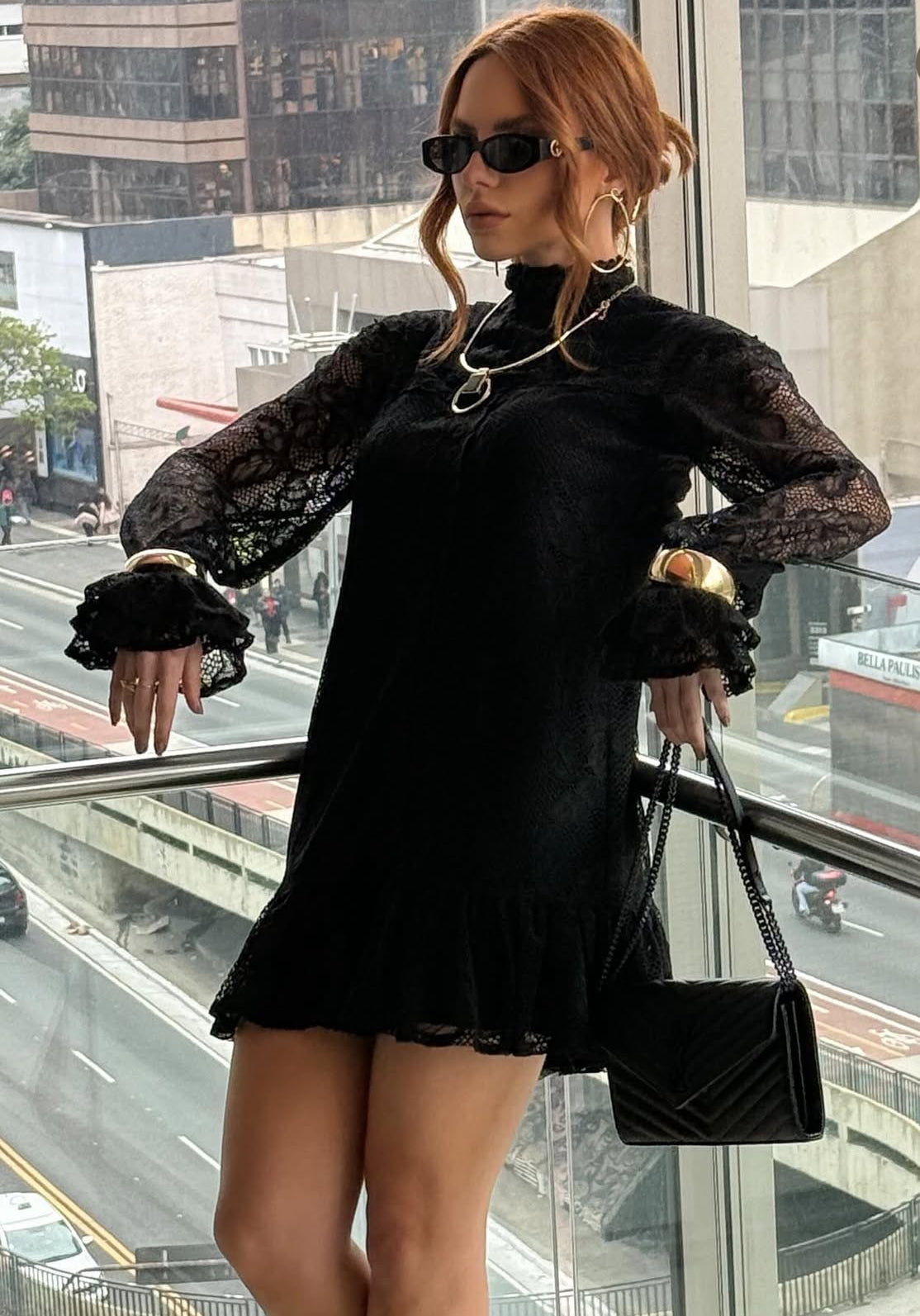 Vestido Hilary Negro Rock Lola