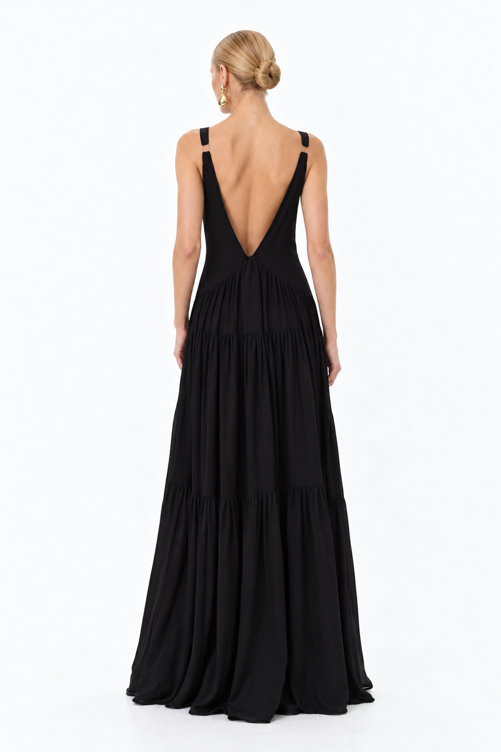 Vestido Negro Zen - 11619