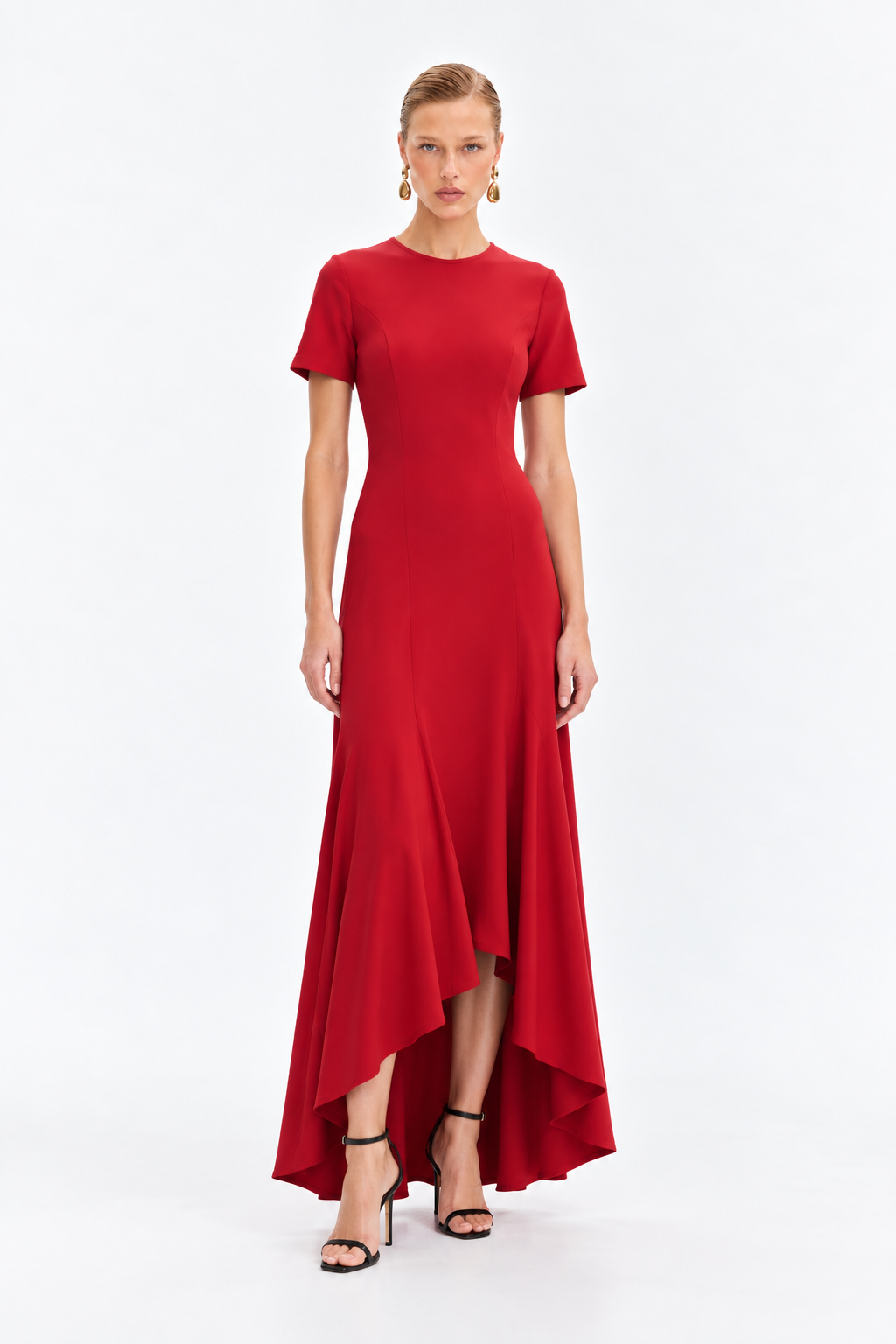 Vestido Rojo Zen - 11519
