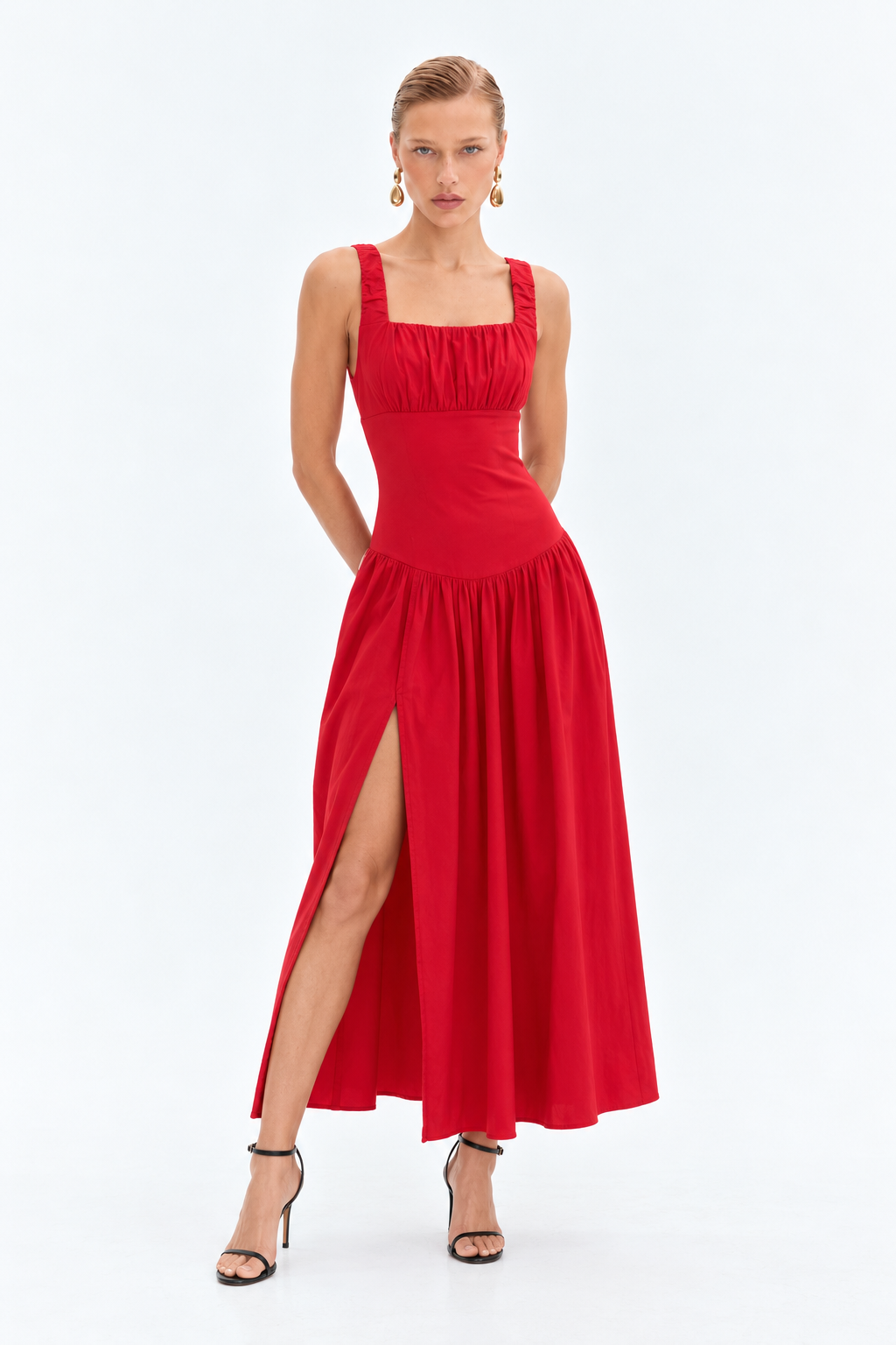 Vestido Rojo Zen - 11548