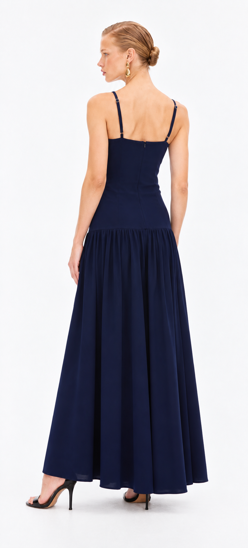 Vestido Azul Marino Zen - 11627