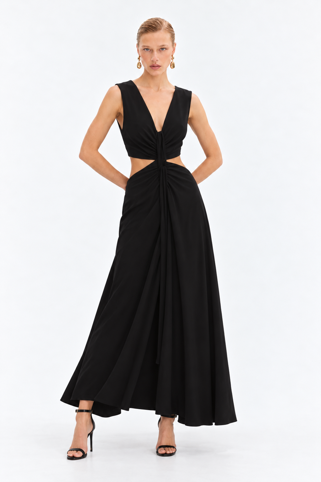 Vestido Negro Zen - 11569