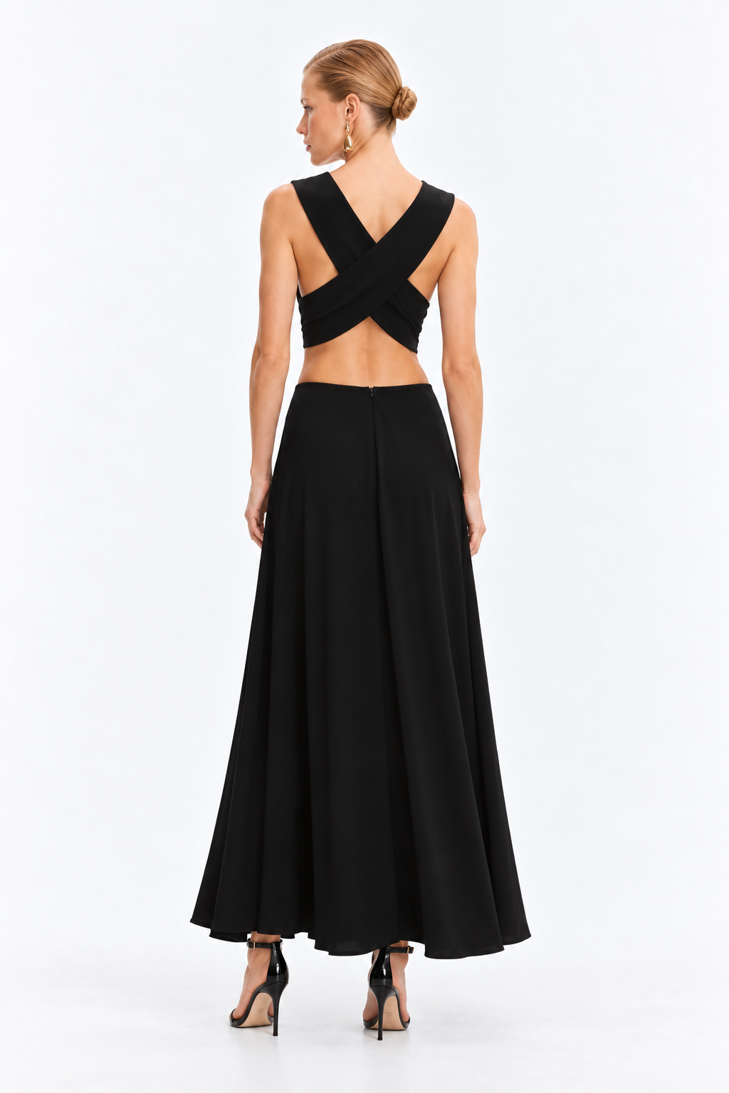 Vestido Negro Zen - 11569