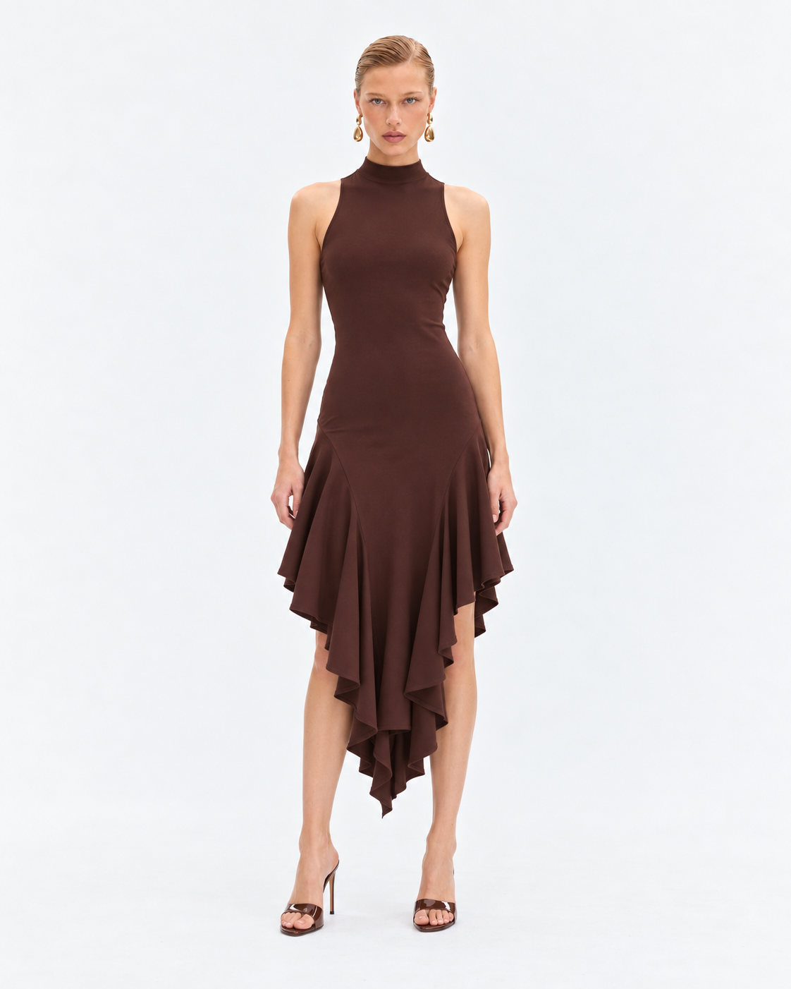 Vestido Marron Zen - 11694