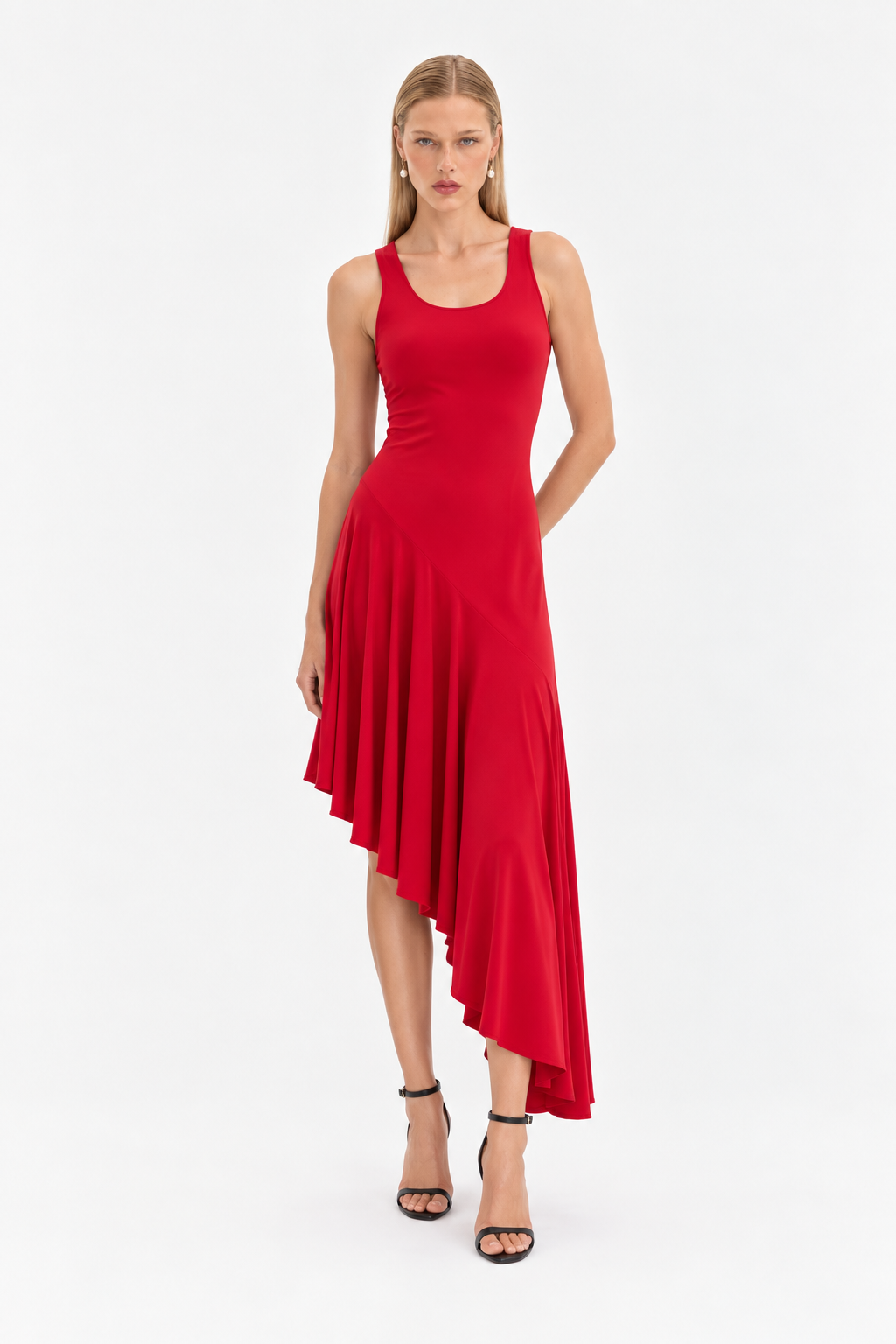 Vestido Rojo Zen - 11689