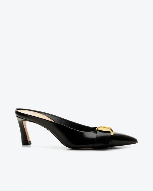 Mule Flatey Negro VZ