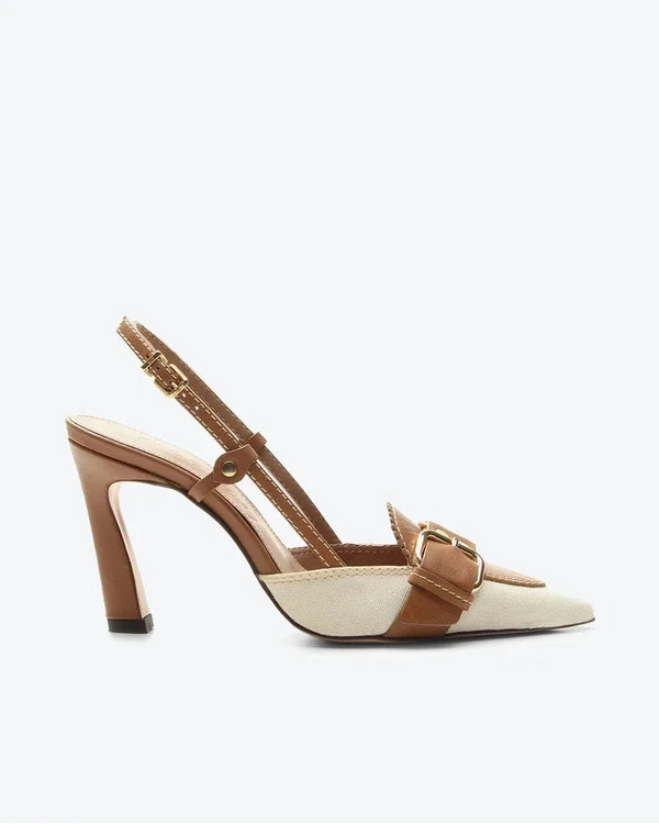 Scarpin Annecy Beige Abierto VZ