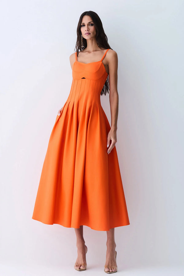 Vestido Naranja Zen - 11583