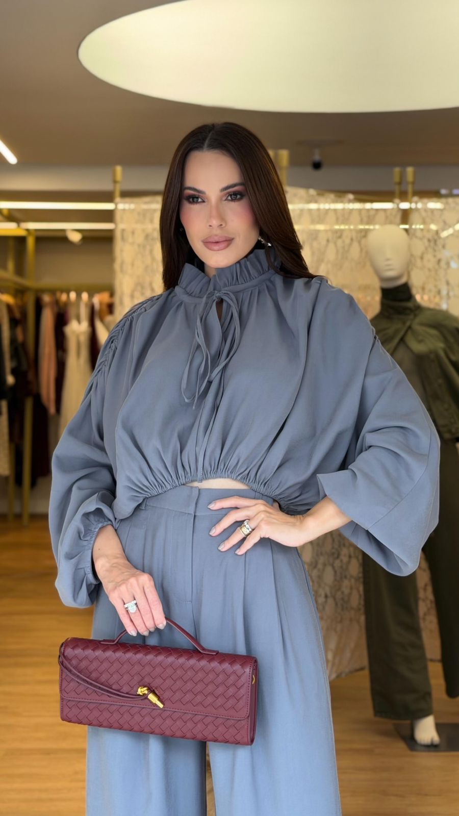 Blusa Gris Zen - 51310