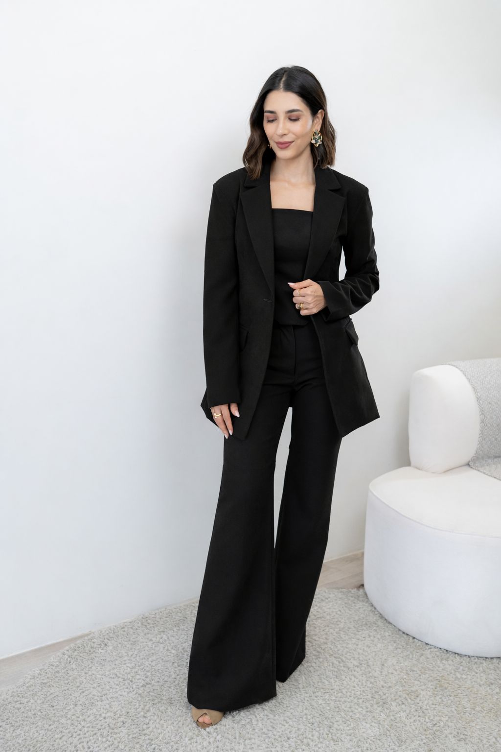 Top Mcqueen Negro Alanis
