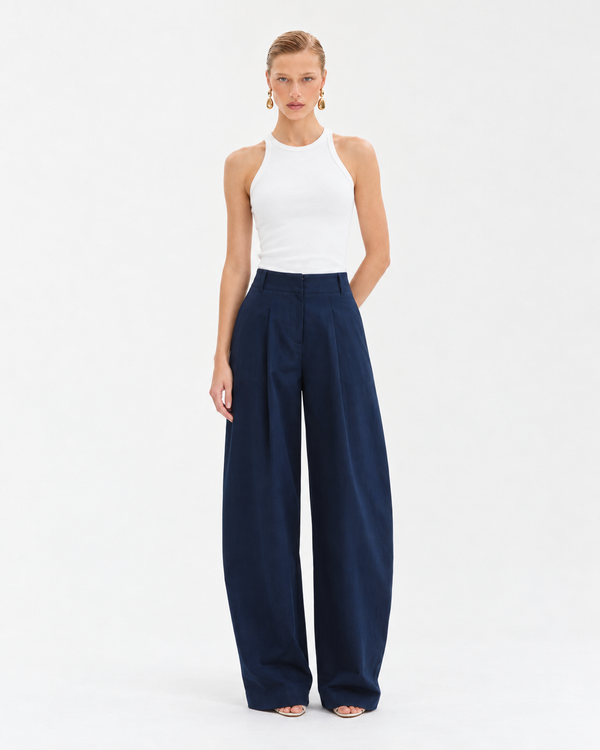 Pantalon Azul Marino Zen - 49313