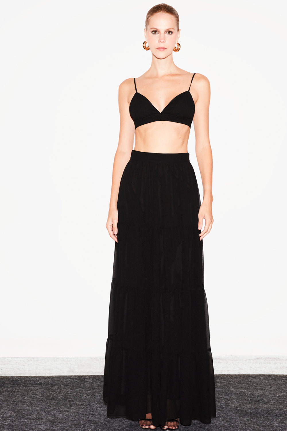 Falda Alexandra Alexandra Negra Rock Lola