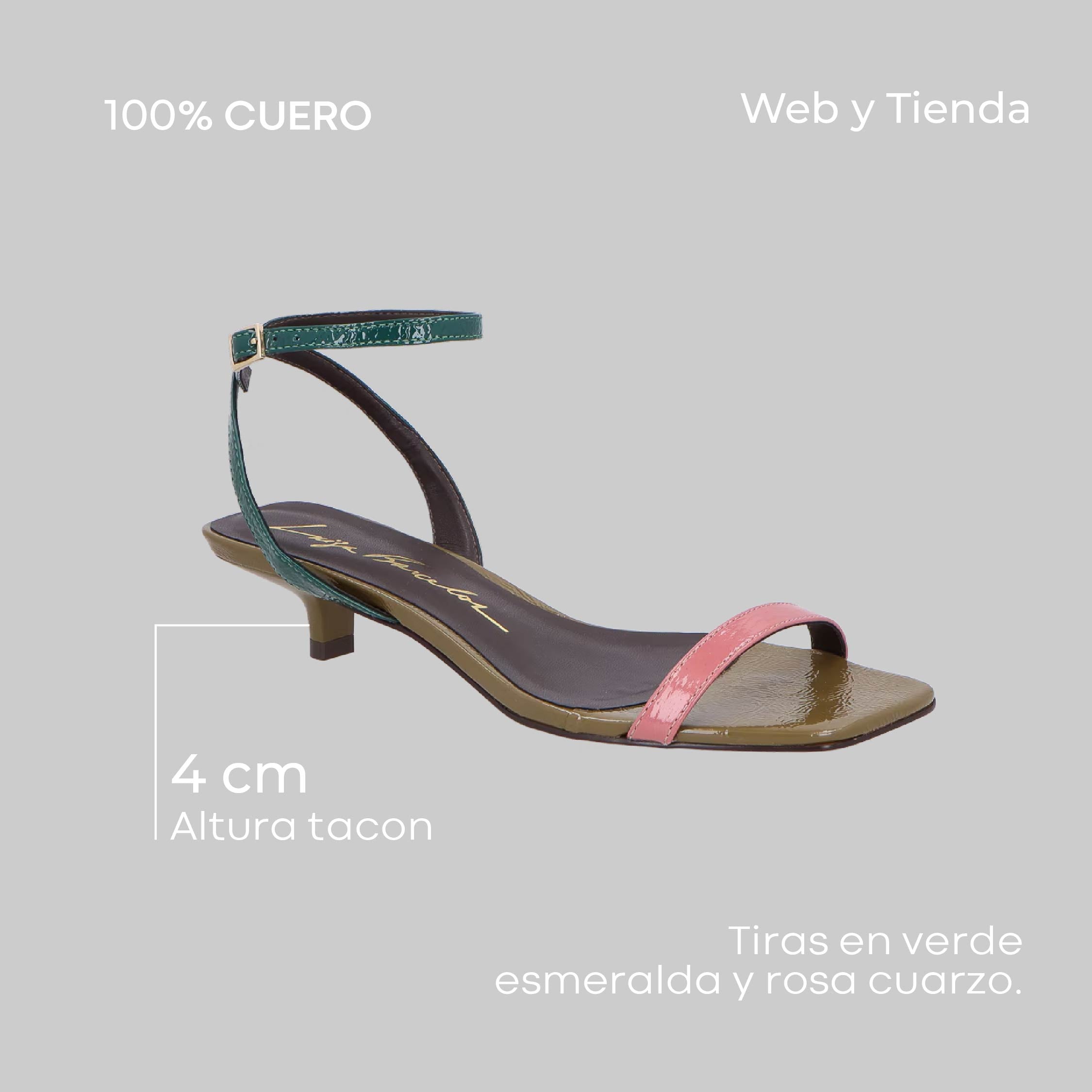 Sandalia Baja Multicolor Luiza Barcelos - 110