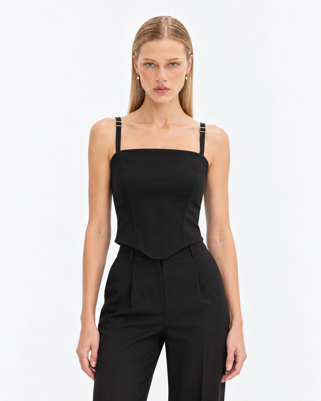 Top Mcqueen Negro Alanis