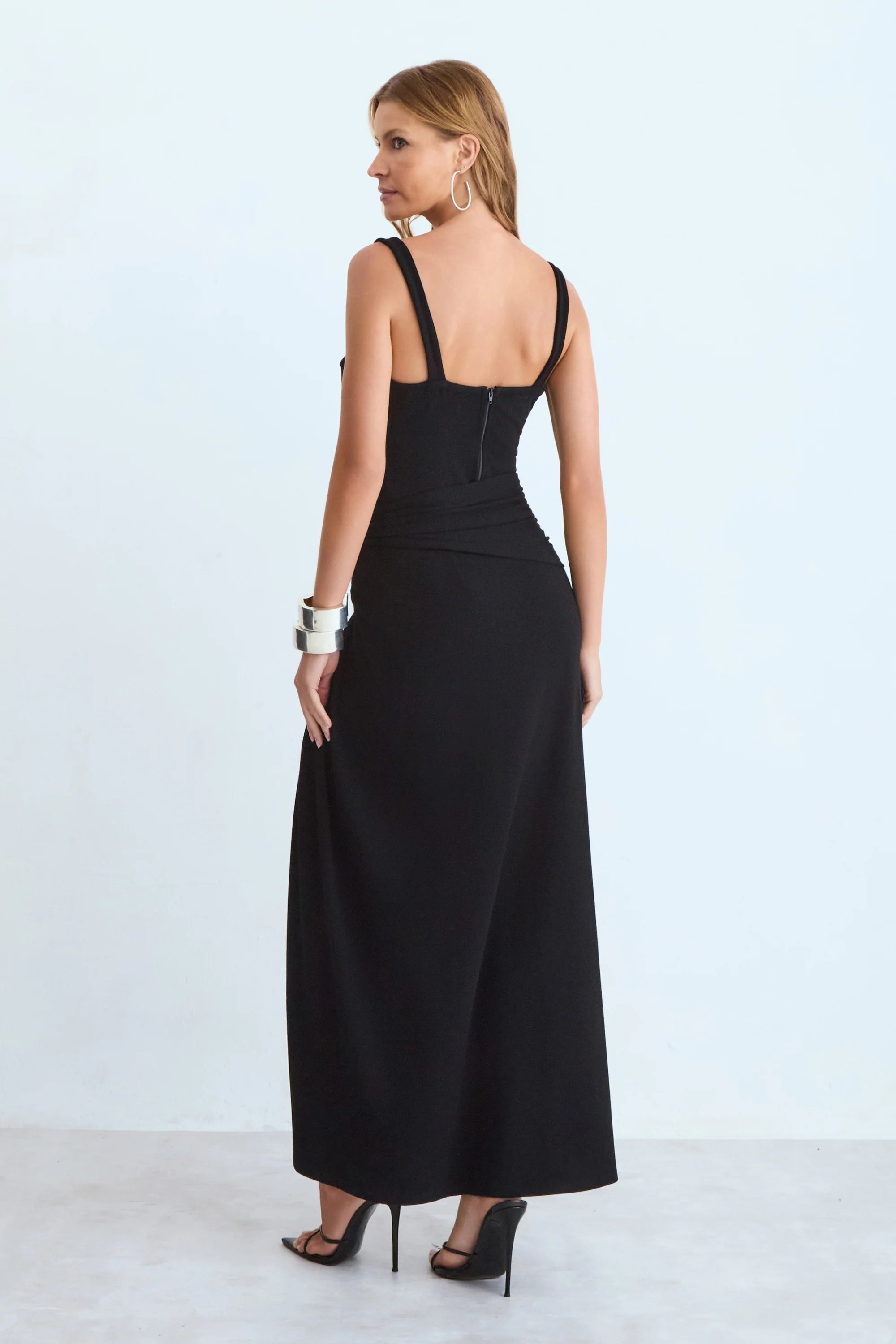 Vestido Negro Zen - 11695