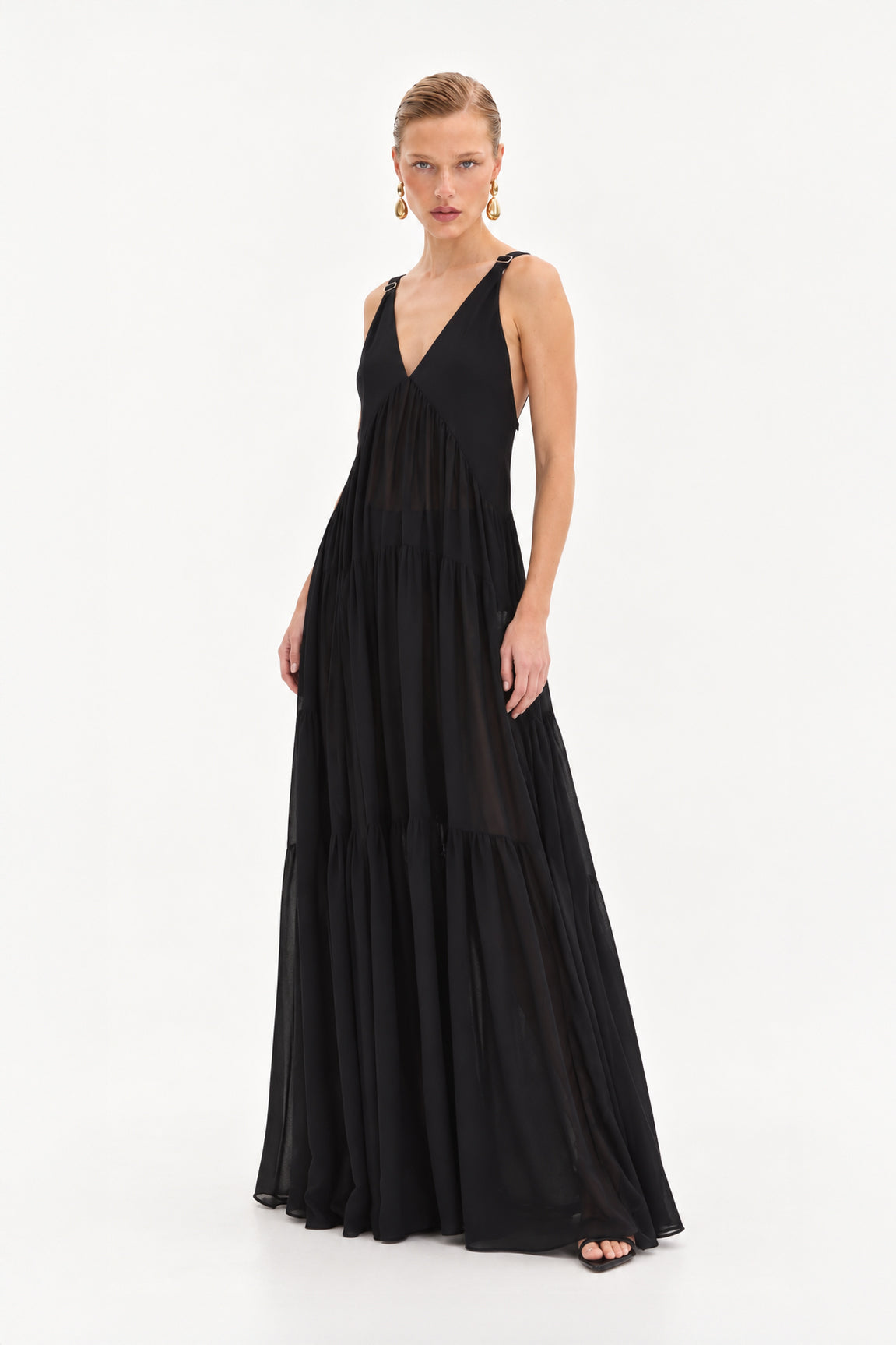 Vestido Negro Zen - 11619