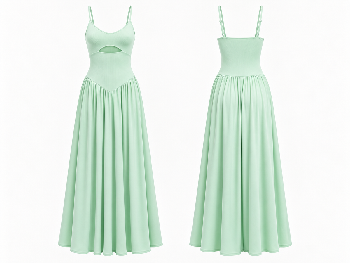 Vestido Anne Verde Claro RK