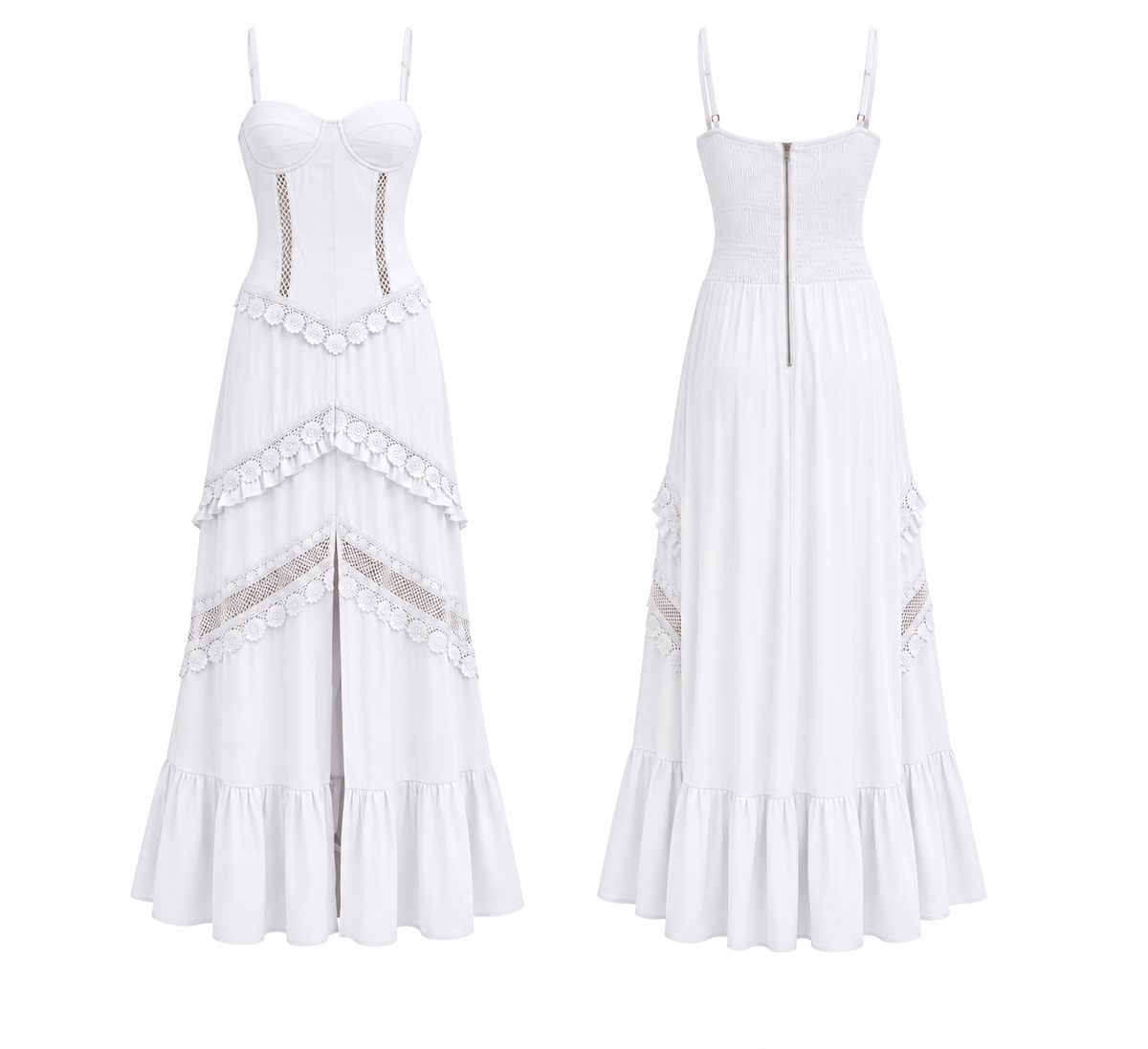 Vestido Mila Capri Off RK