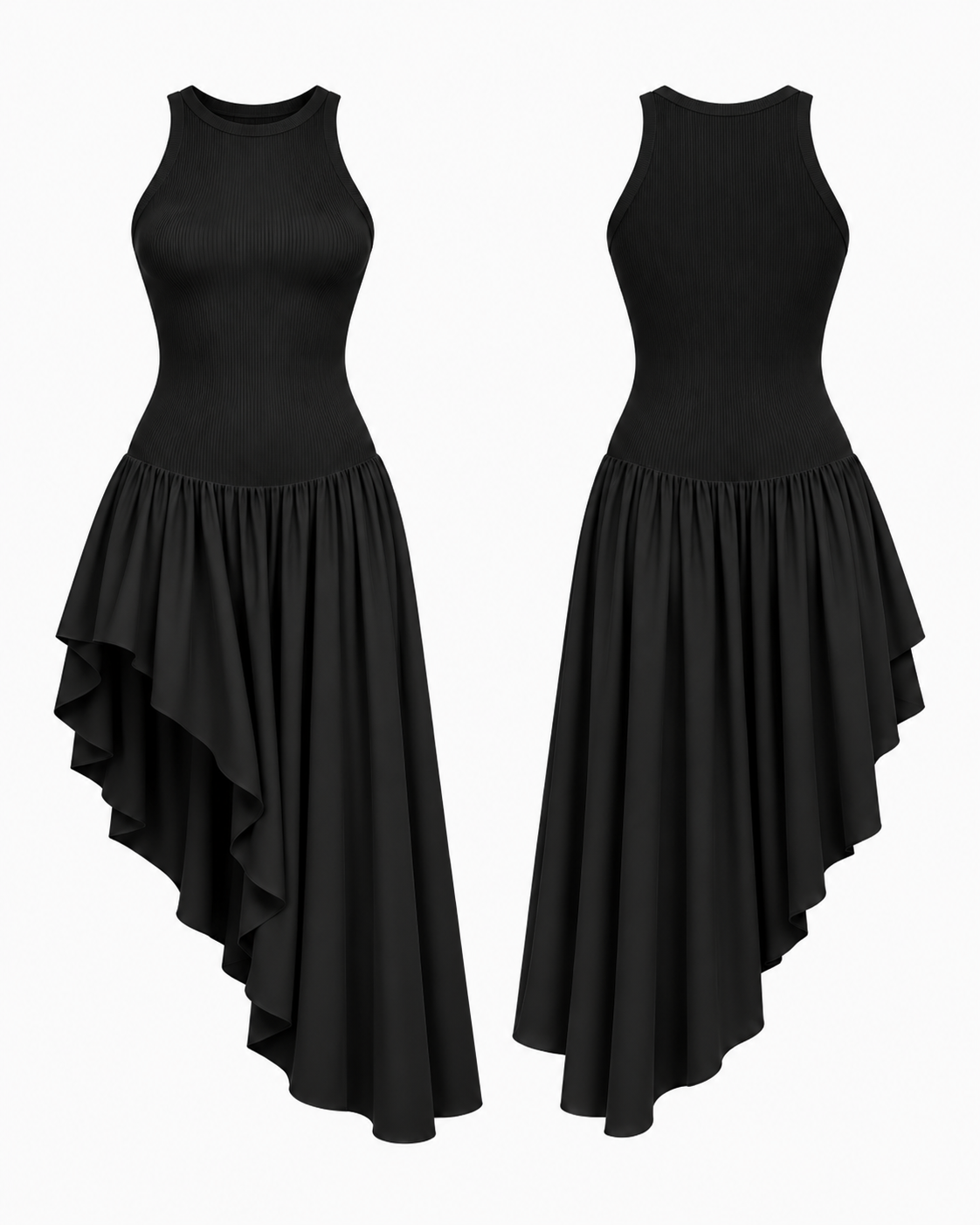 Vestido Carolina Negro RK