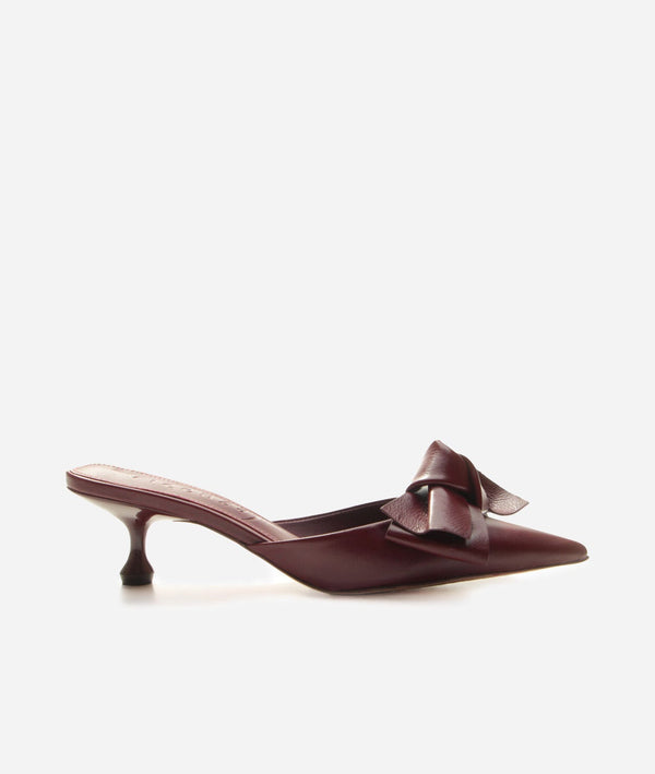 Mule Bajo Dark Red VZ