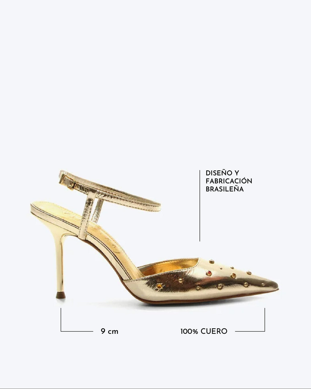 Scarpin Jade Oro Light VZ