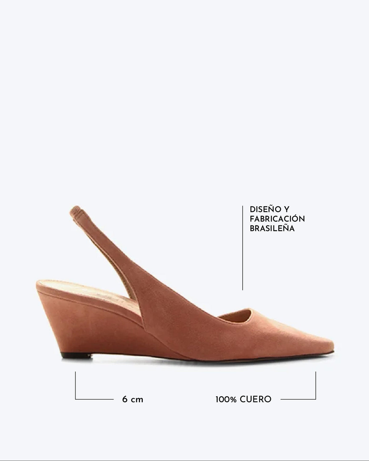 Slingback Peonia Gamuza Lin VZ