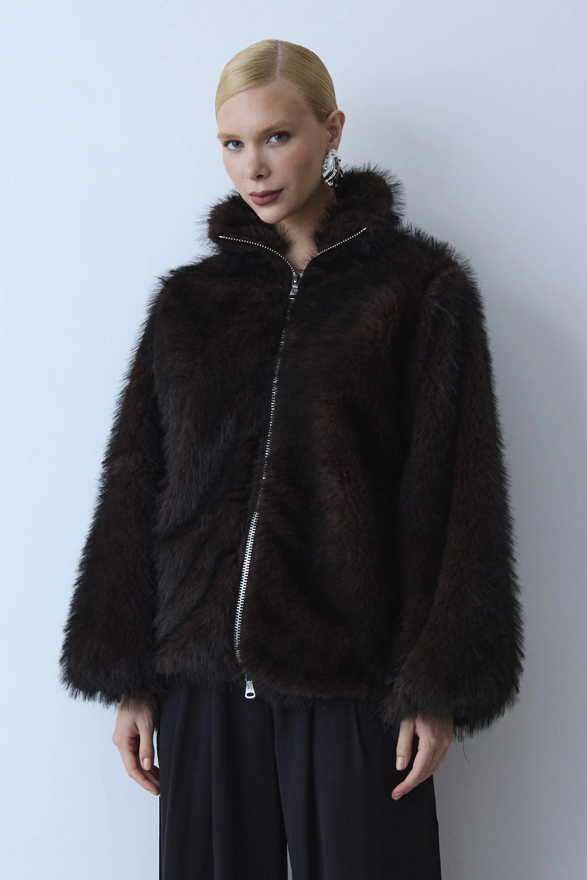 Abrigo Marron Zen - 51311