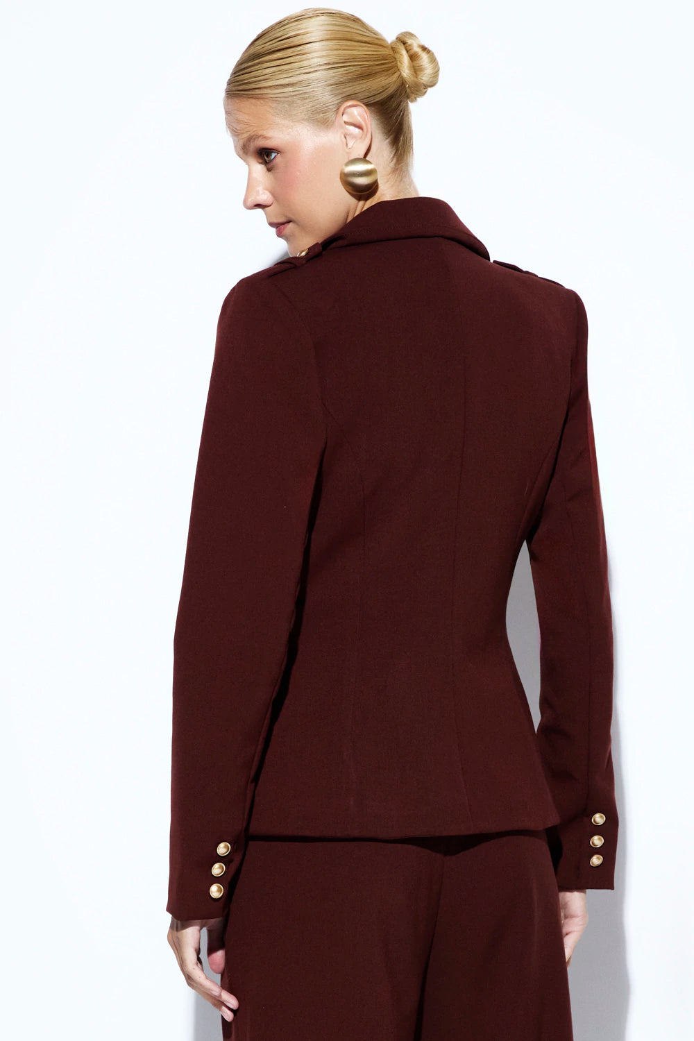 Blazer Rose Marron Rock Lola