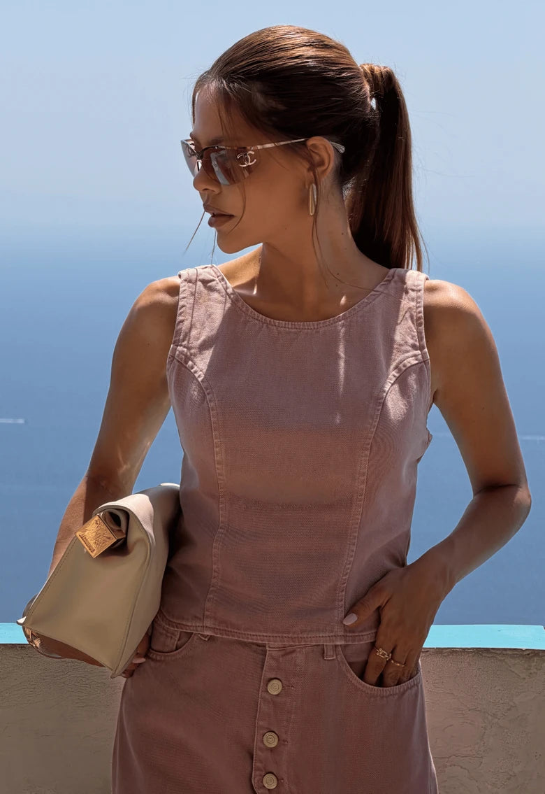 Blusa Positano Rose
