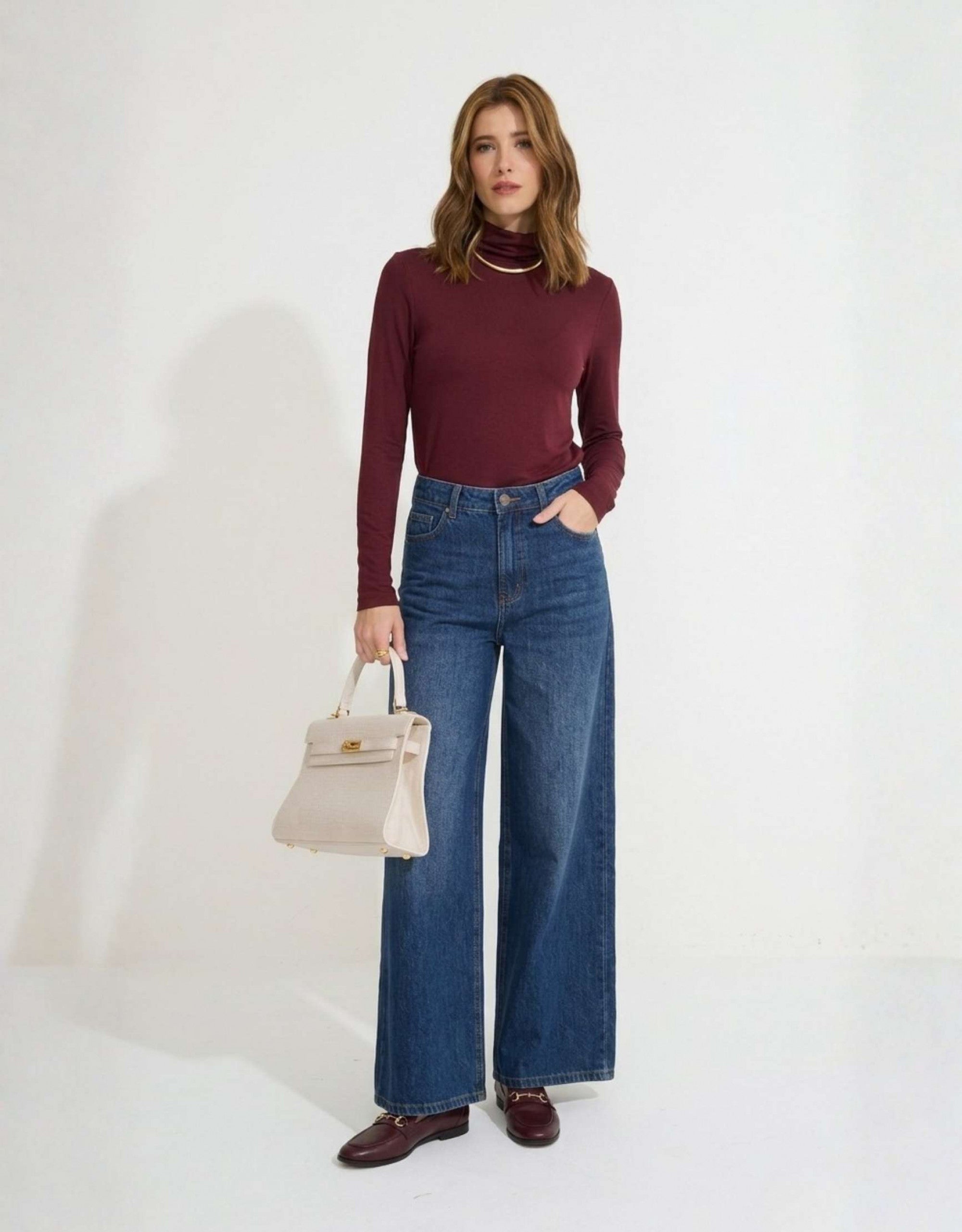 Blusa Cannes Burdeo Alanis