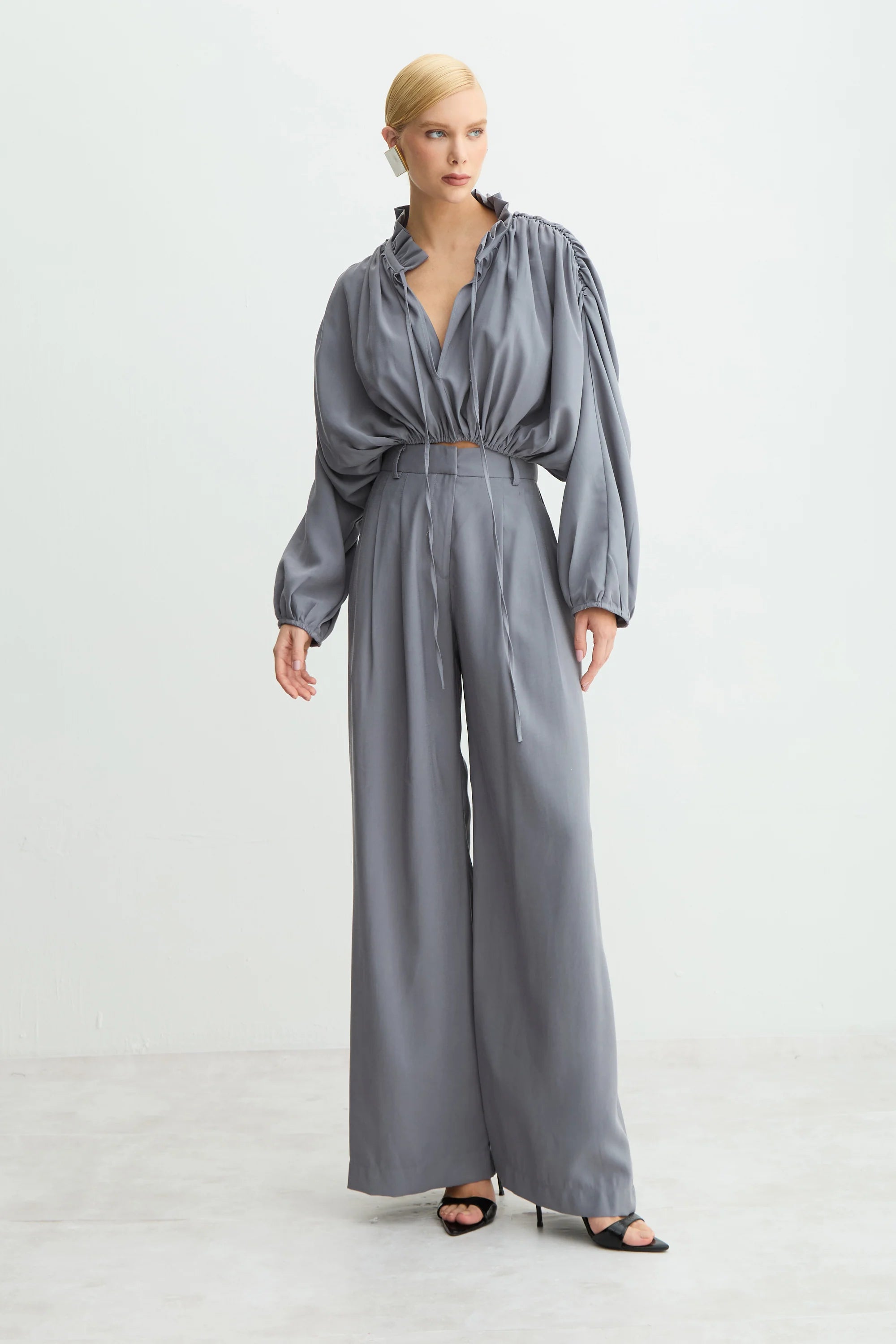 Blusa Gris Zen - 51310