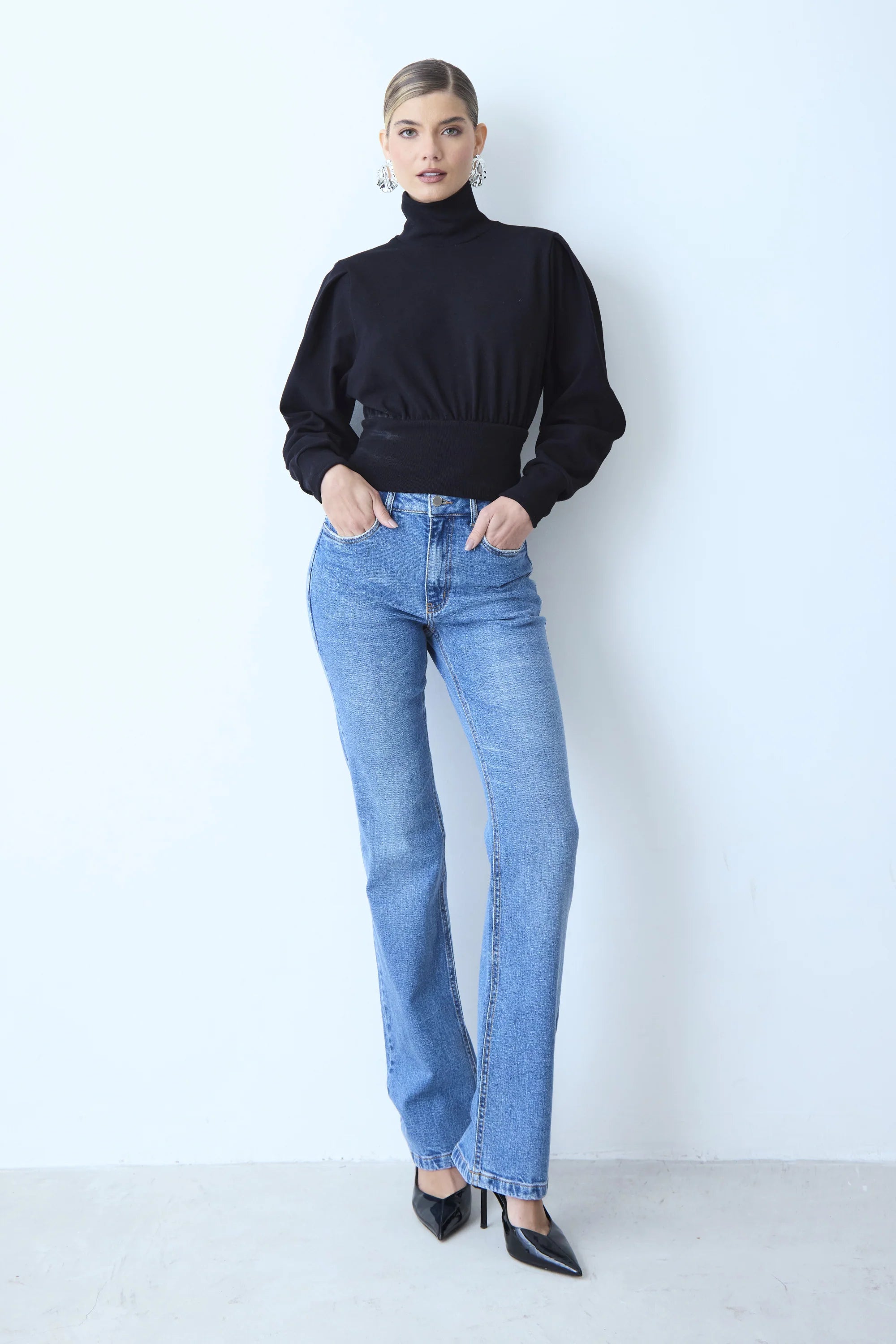 Blusa Negra Zen - 51329