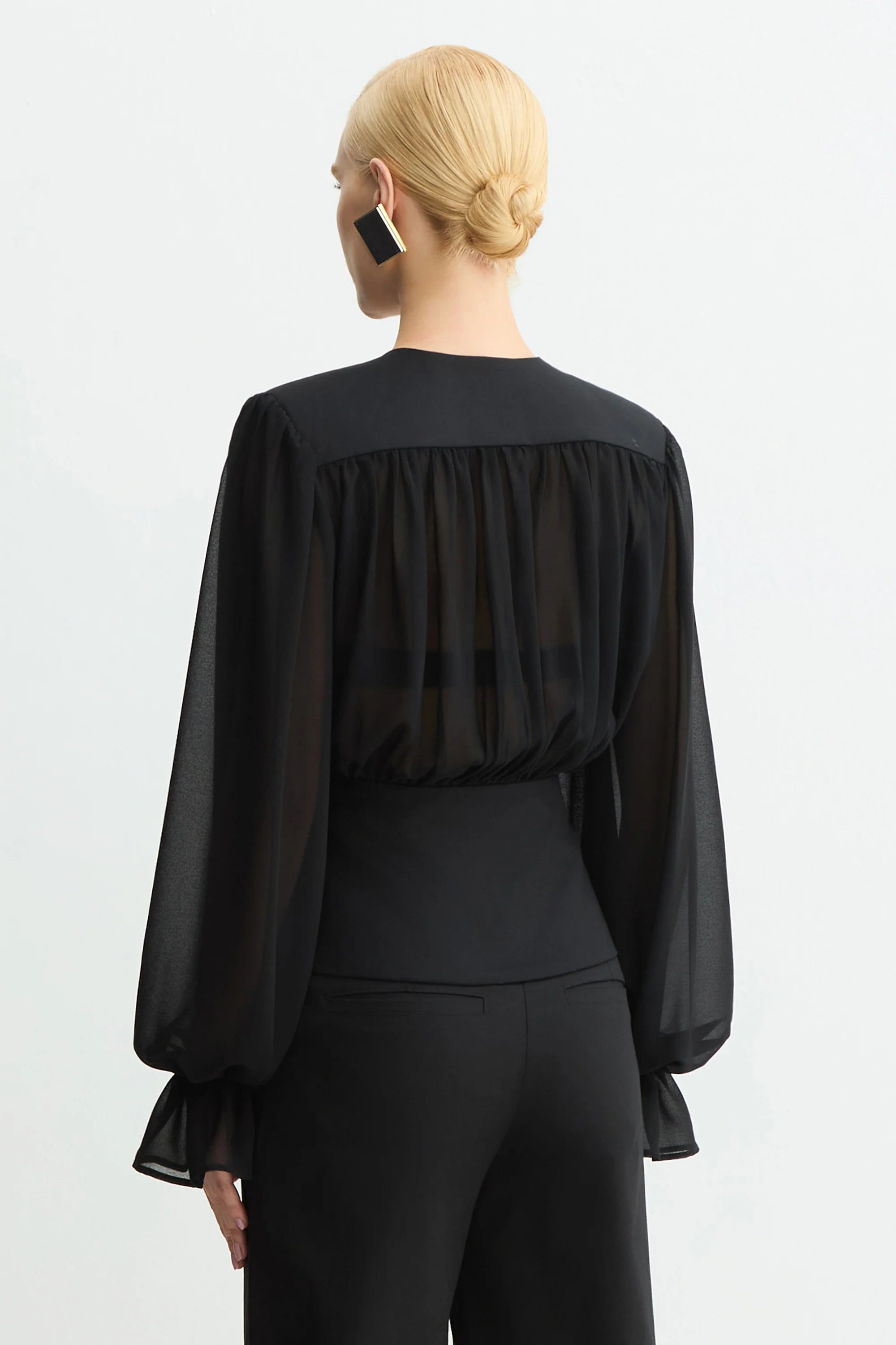 Blusa Negra Zen - 51337