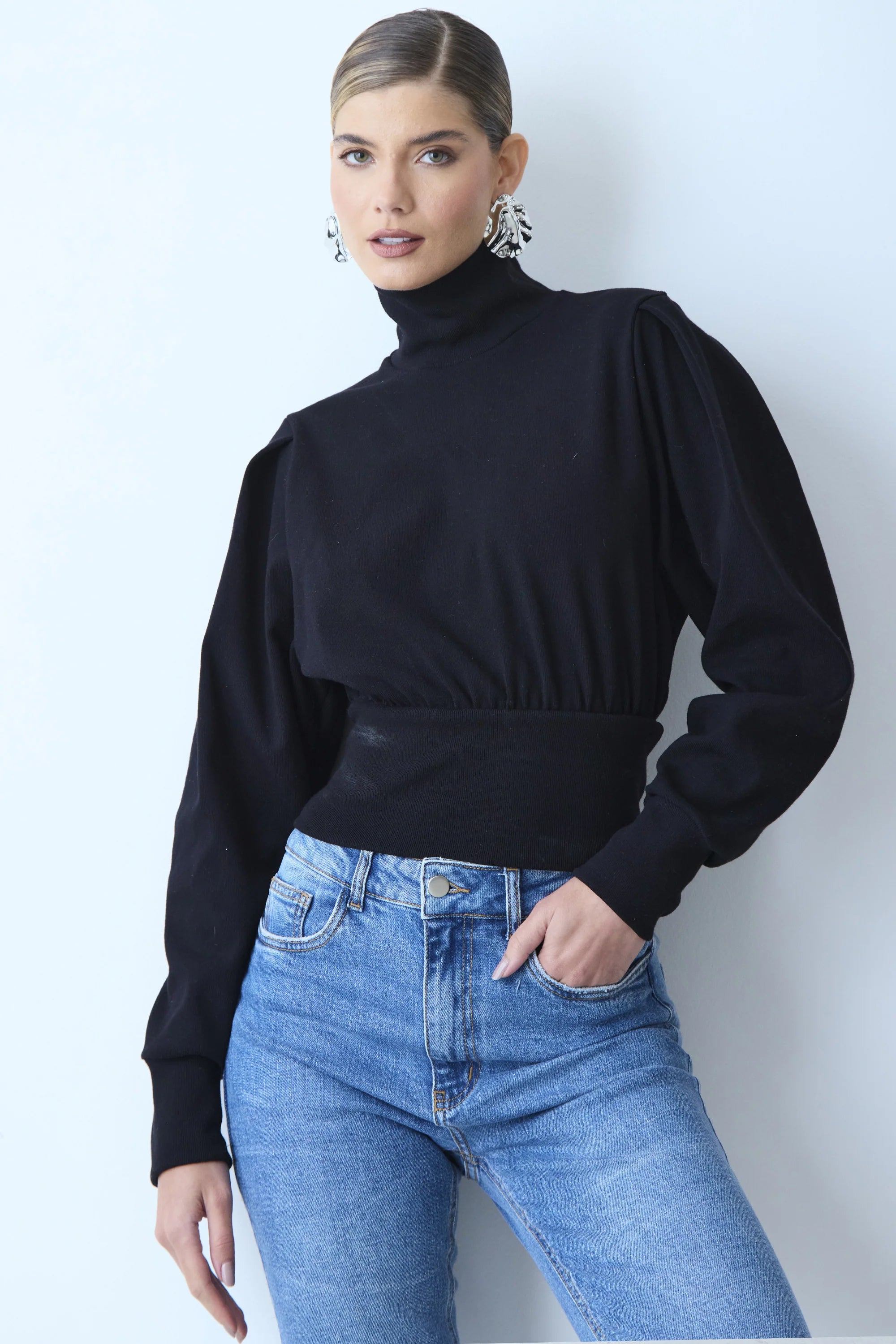 Blusa Negra Zen - 51329