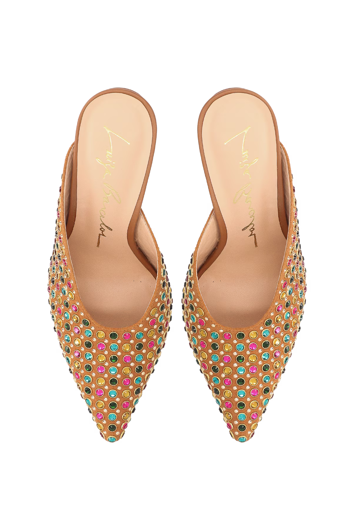 Mule Bordado Multicolor Luiza Barcelos - 103