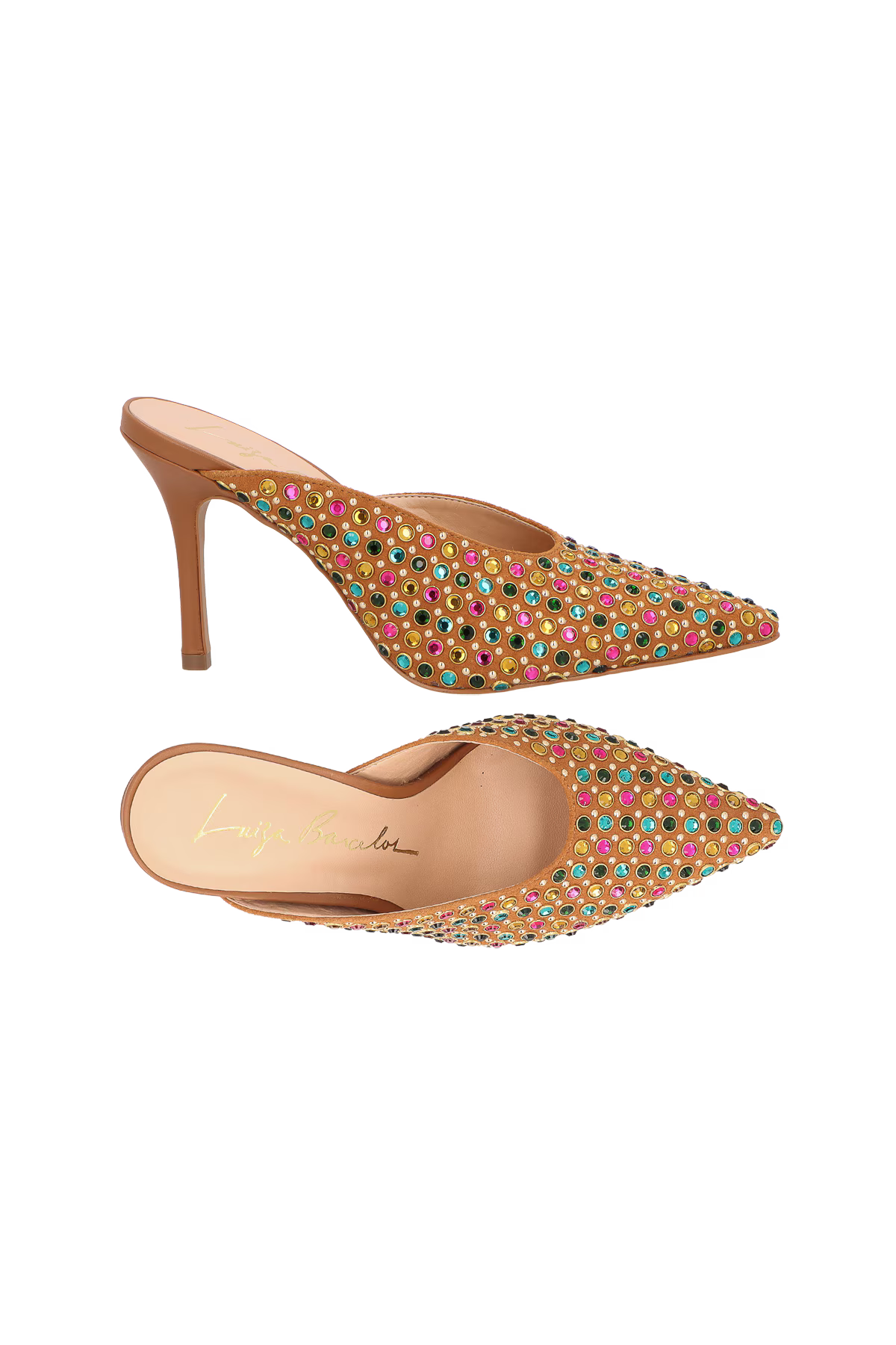 Mule Bordado Multicolor Luiza Barcelos - 103