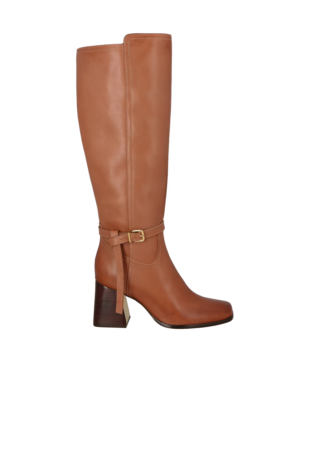 Bota Cana Alta Cuero Caramelo LB - 233
