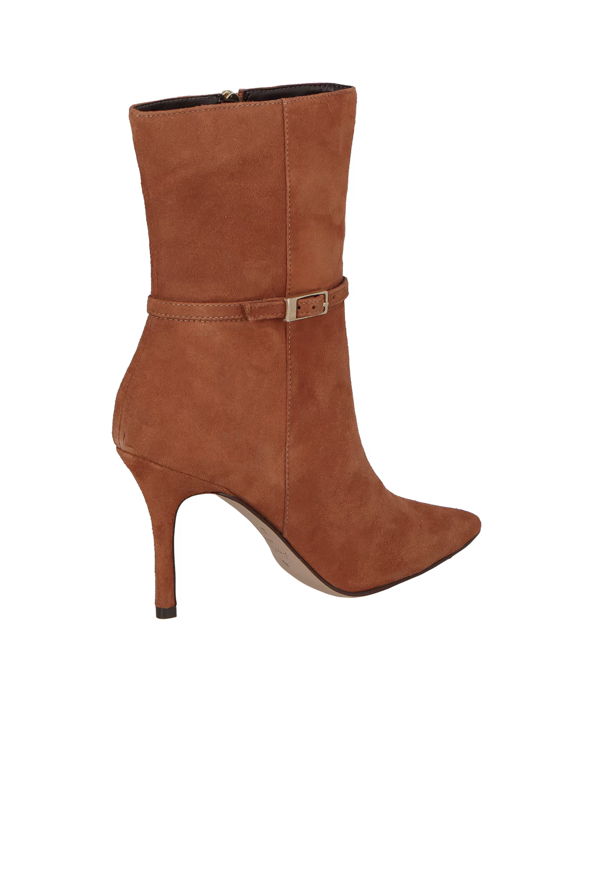 Bota Caña Media Gamuza Caramelo LB - 203