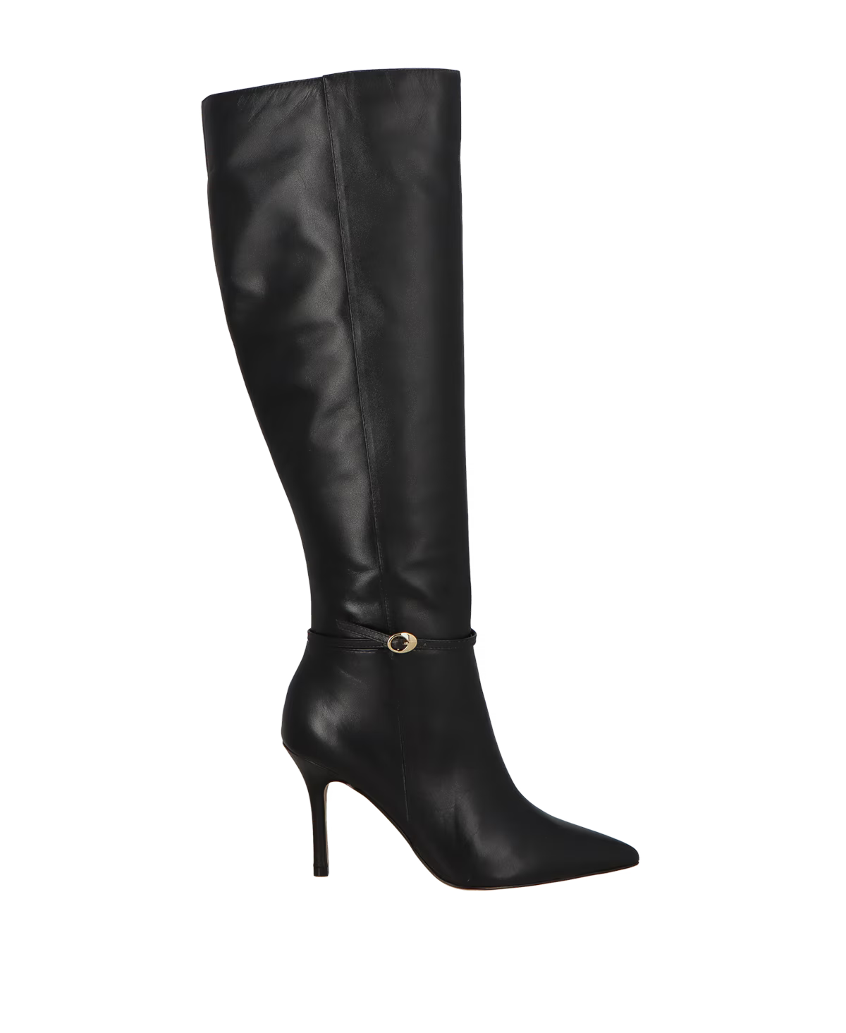 Bota Caña Alta Cuero Negro LB - 200