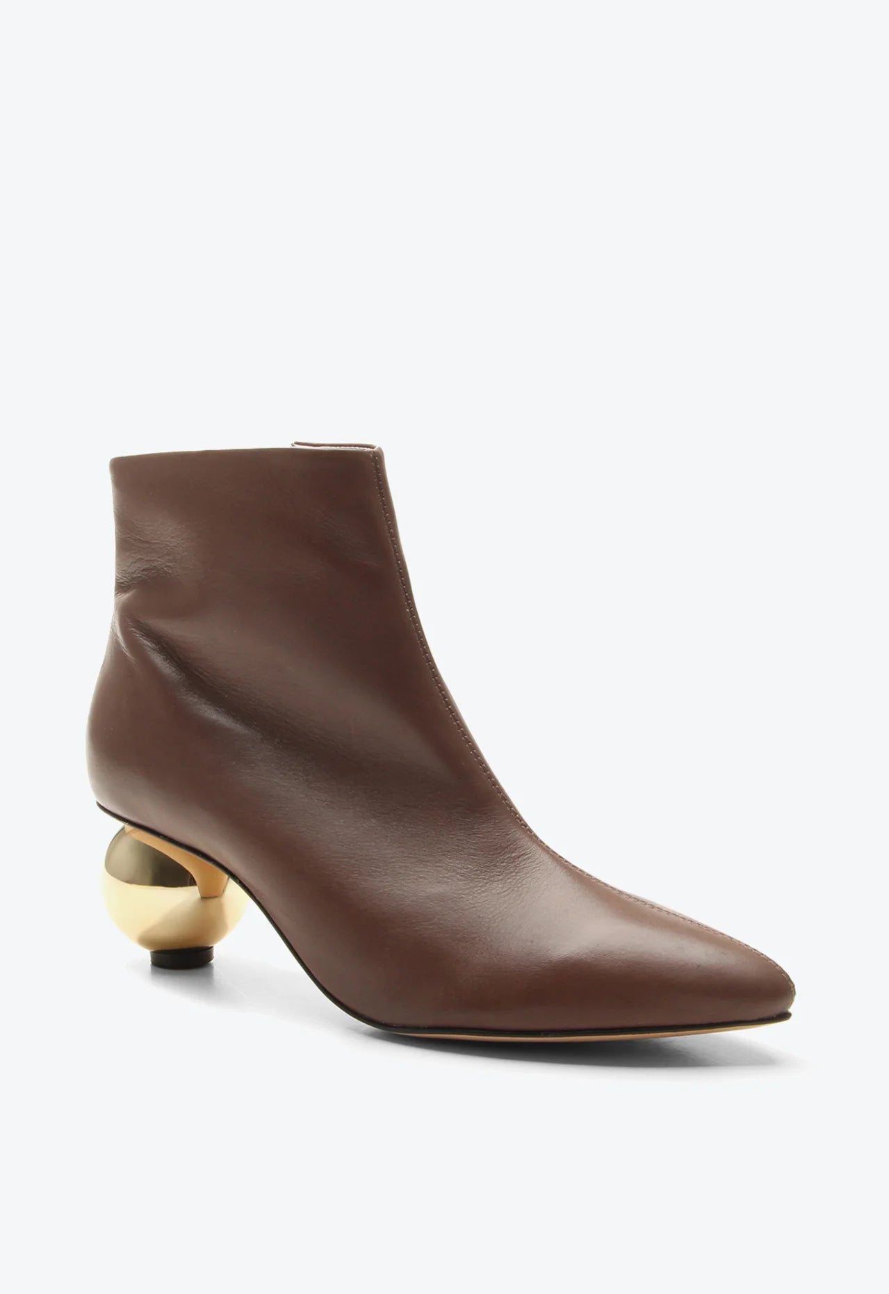 Bota Cuero Pillow Marron Vicenza