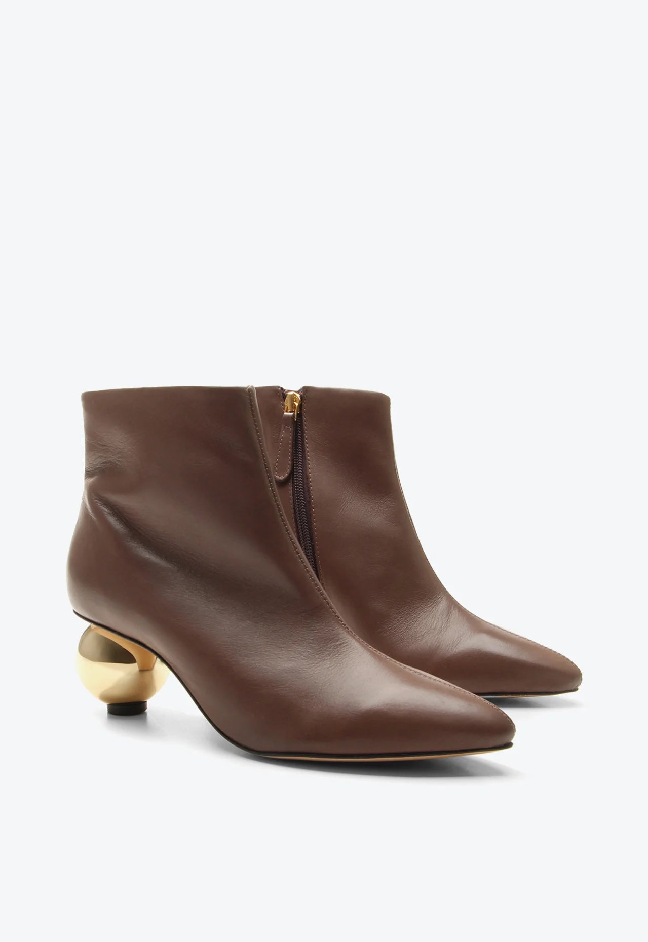 Bota Cuero Pillow Marron Vicenza