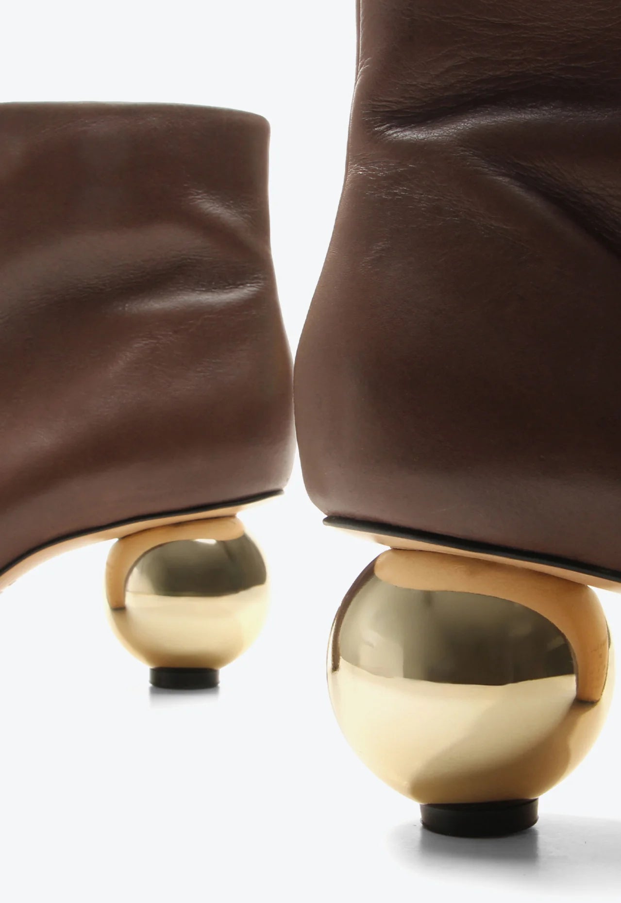 Bota Cuero Pillow Marron Vicenza