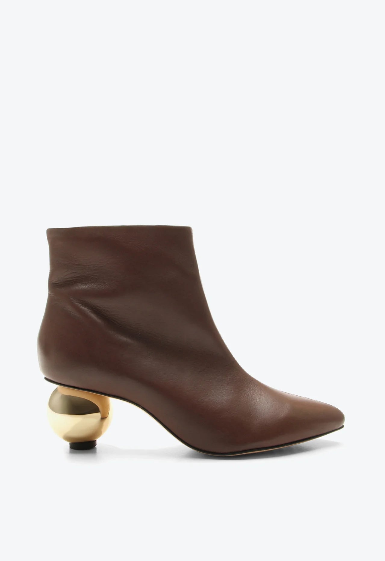 Bota Cuero Pillow Marron Vicenza