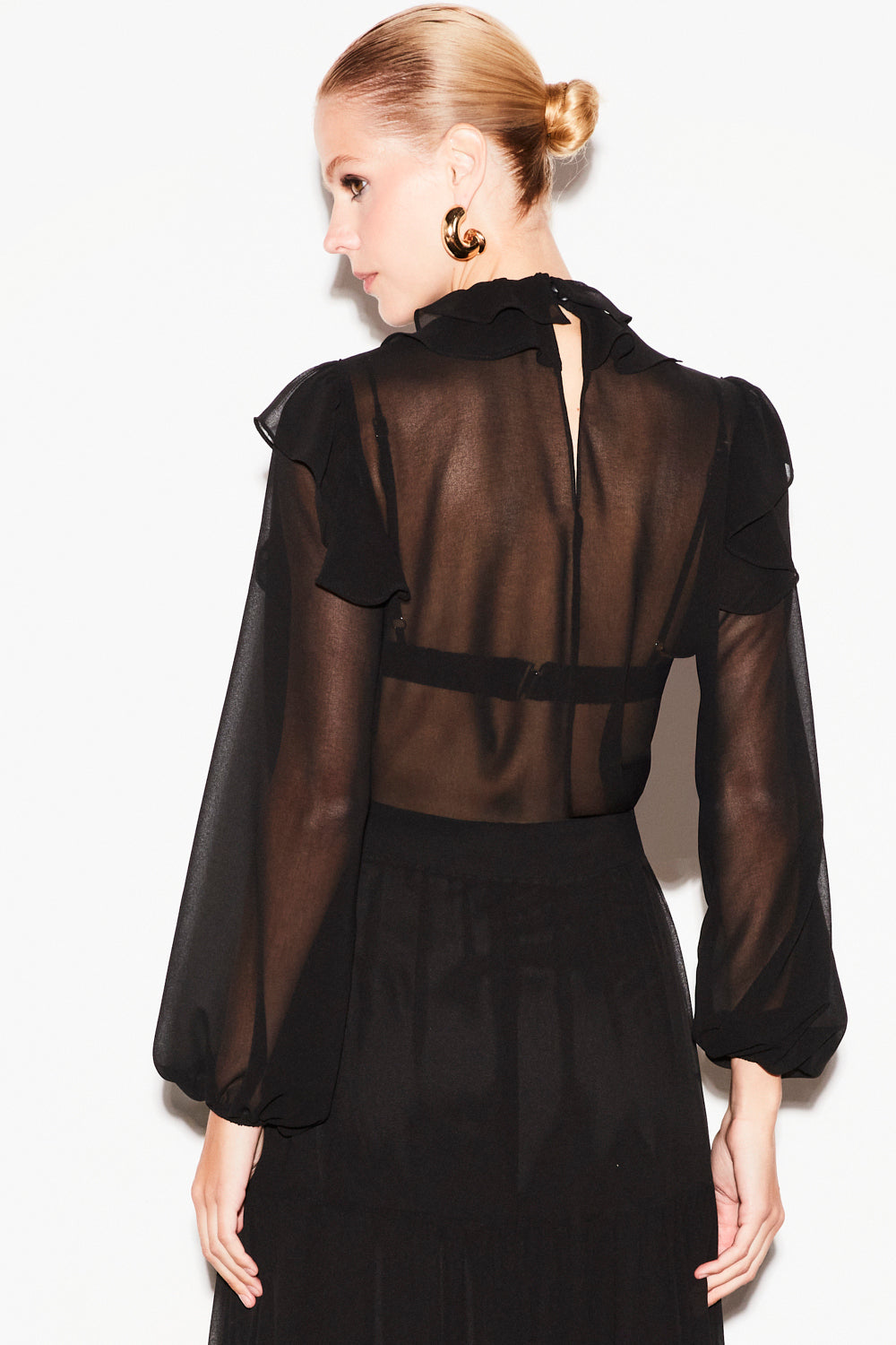 Falda Alexandra Alexandra Negra Rock Lola