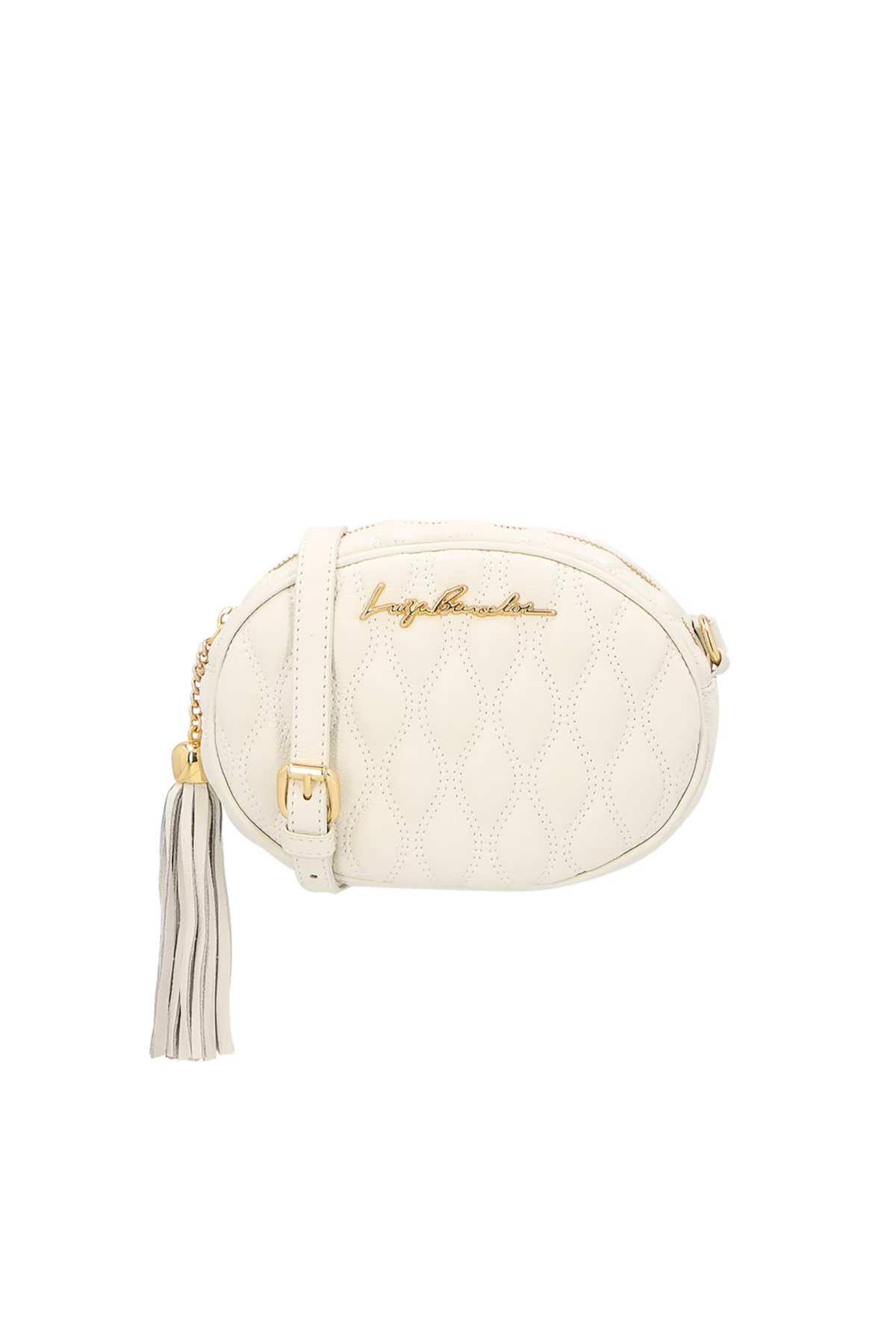 Cartera Cuero Viena Off White Luiza Barcelos