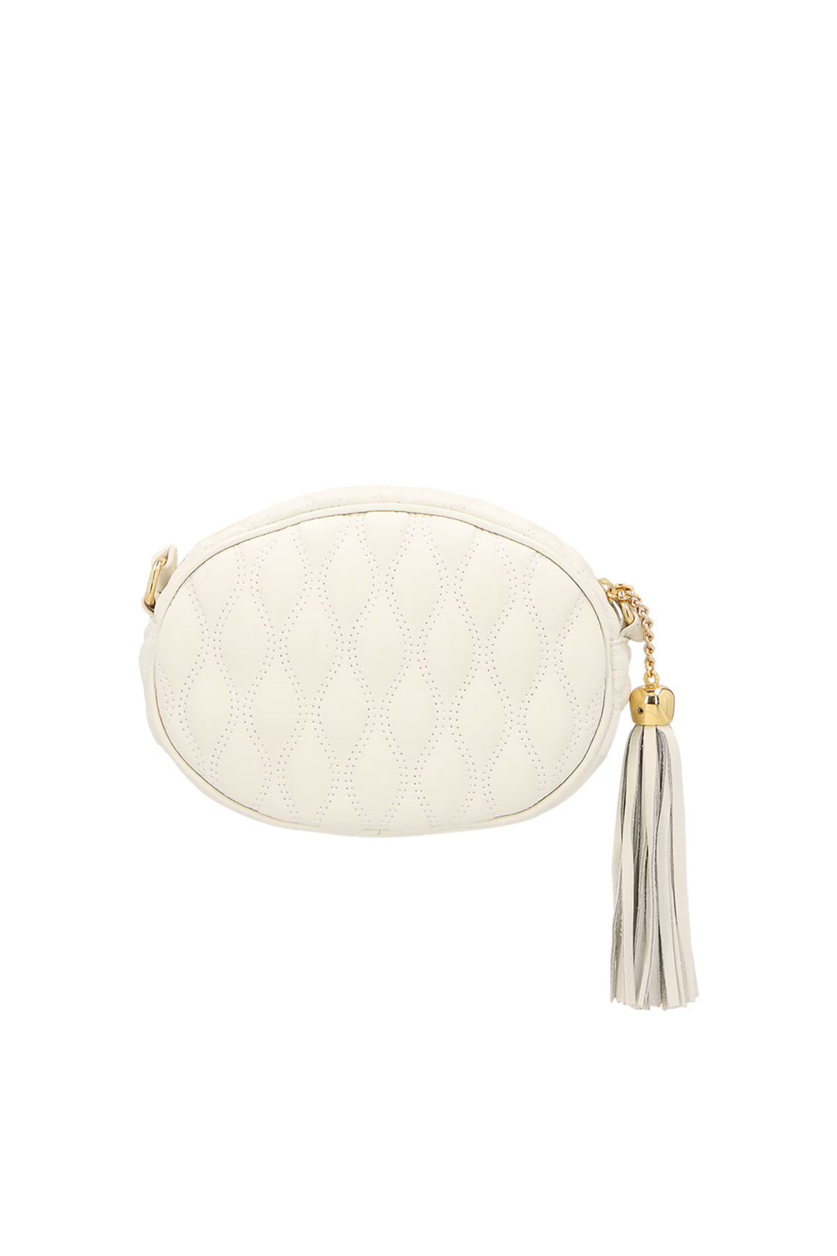 Cartera Cuero Viena Off White Luiza Barcelos