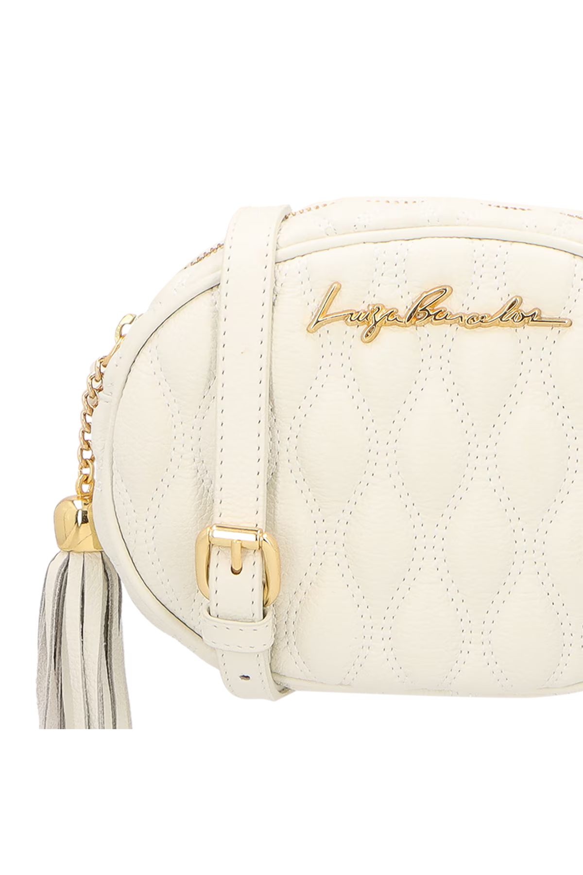 Cartera Cuero Viena Off White Luiza Barcelos